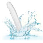 Size Queen 10 inch/25.5 Cm - Clear - Image 2
