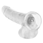 Size Queen 10 inch/25.5 Cm - Clear - Image 5