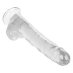 Size Queen 10 inch/25.5 Cm - Clear - Image 6