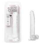 Size Queen 10 inch/25.5 Cm - Clear - Image 10