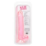 Size Queen 10 inch/25.5 Cm - Pink - Image 3