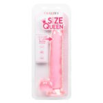 Size Queen 10 inch/25.5 Cm - Pink - Image 4