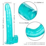 Size Queen 12 inch/30.5 Cm - Blue - Image 3