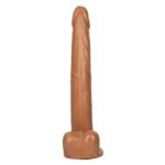 Size Queen 12 inch/30.5 Cm - Brown - Image 11