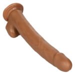 Size Queen 12 inch/30.5 Cm - Brown - Image 9