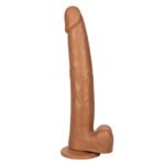 Size Queen 12 inch/30.5 Cm - Brown - Image 10