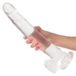 Size Queen 12 inch/30.5 Cm - Clear - Image 3