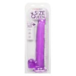 Size Queen 12 inch/30.5 Cm  - Purple - Image 11