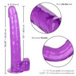 Size Queen 12 inch/30.5 Cm  - Purple - Image 4