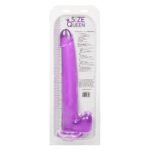 Size Queen 12 inch/30.5 Cm  - Purple - Image 9