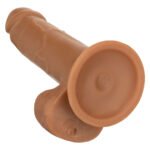 Size Queen 6 inch/15.25 Cm - Brown - Image 6