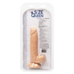 Size Queen 6 inch/15.25 Cm - Ivory - Image 9