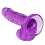 Size Queen 6 inch/15.25 Cm - Purple - Image 11