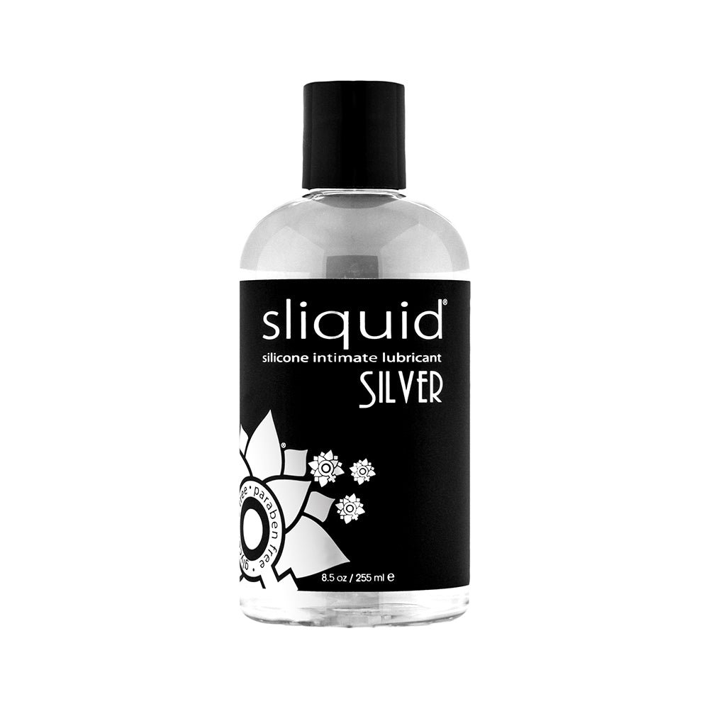 sliquid-silver-silicone-lubricant-85-oz Sliquid Silver Silicone Lubricant 8.5 oz. - Image 1