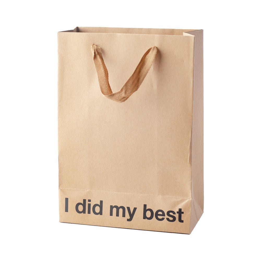 snarky-gift-bags-i-did-my-best-3pk Snarky Gift Bags I Did My Best 3pk - Image 1