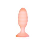 Softies Dual Layer Butt Plug 4 in. Orange - Image 2
