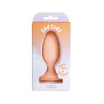 Softies Dual Layer Butt Plug 4 in. Orange - Image 6