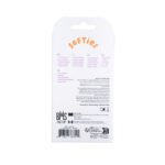 Softies Dual Layer Butt Plug 4 in. Orange - Image 7