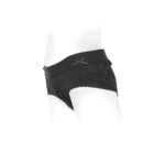 SpareParts Bella Cleavage Booty Short Harness - Black, XS (view 6)