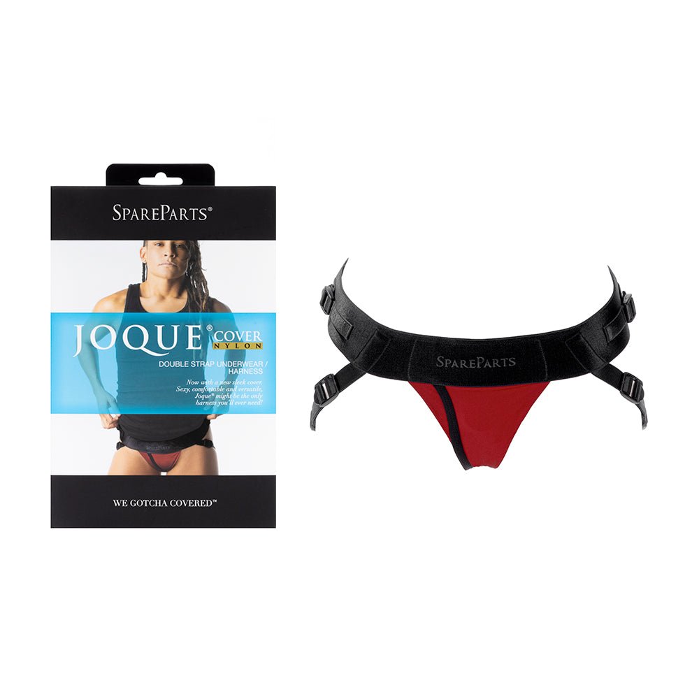 spareparts-joque-cover-underwear-harness-red-double-strap-size-b-nylon SpareParts Joque Cover Underwear Harness Red (Double Strap) Size B Nylon - Image 1