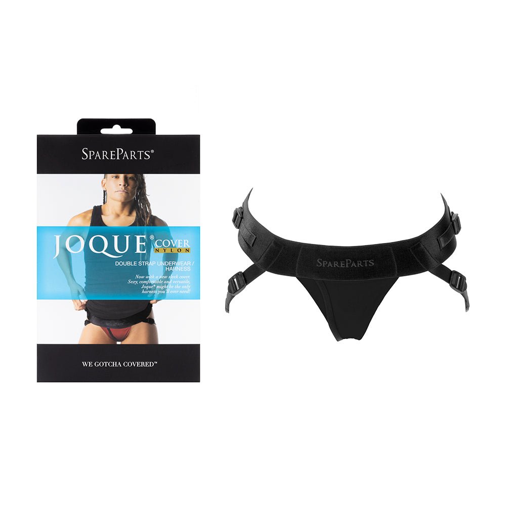 spareparts-joque-cover-undwr-harness-black-double-strap-size-b-nylon SpareParts Joque Cover Undwr Harness Black (Double Strap) Size B Nylon - Image 1