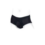 SpareParts Pete Briefs Nylon Packing Underwear Black Size 2XL - Image 5