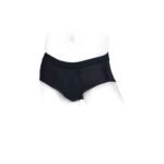 SpareParts Pete Briefs Nylon Packing Underwear Black Size L - Image 6