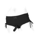 SpareParts Sasha Cinch Booty Short Harness Black Size M - Image 9