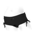 SpareParts Sasha Cinch Booty Short Harness Black Size S - Image 2