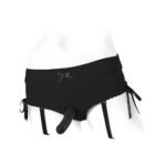 SpareParts Sasha Cinch Booty Short Harness Black Size S - Image 10