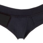SpareParts Tomboi Cover Brief Style Underwear Harness – Black, Size S - Image 10