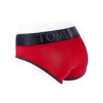 SpareParts Tomboi Cover Brief Style Underwear Harness – Red, XS - Image 8