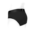 SpareParts Tomboi Nylon Briefs Harness Black Size L - Image 3