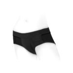 SpareParts Tomboi Nylon Briefs Harness Black Size L - Image 4