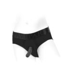 SpareParts Tomboi Nylon Briefs Harness Black Size XL - Image 6