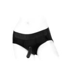 SpareParts Tomboi Rayon Briefs Harness Black Size S - Image 6