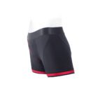 SpareParts Tomboii Nylon Boxer Briefs Harness Black/Red Size L - Image 2