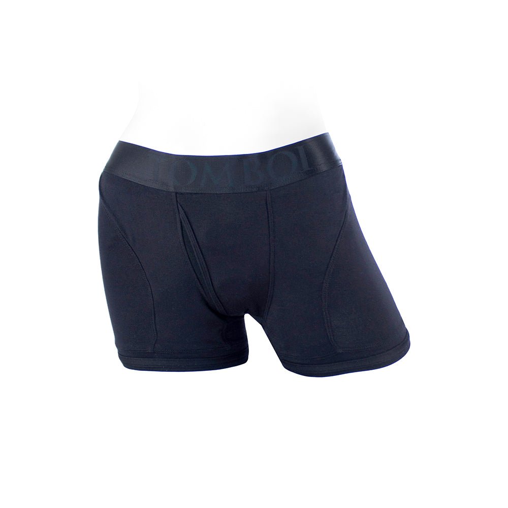 spareparts-tomboii-rayon-boxer-briefs-harness-black-size-3xl SpareParts Tomboii Rayon Boxer Briefs Harness Black Size 3XL - Image 1