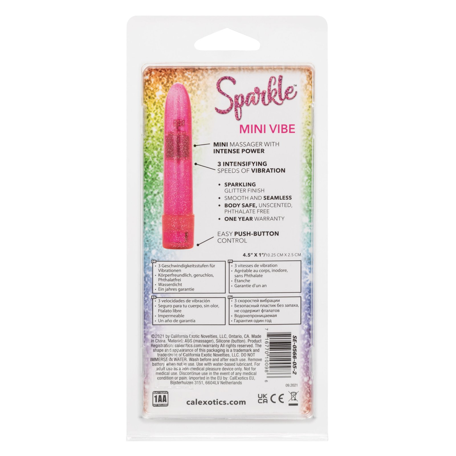 sparkle-mini-vibe-pink Sparkle Mini Vibe - Pink - Image 1