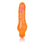 Sparkle Shimmer Stud Orange Vibrator – Multi-Speed, Battery-Powered - Image 4