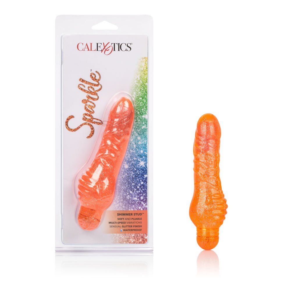 sparkle-shimmer-stud-orange Sparkle Shimmer Stud - Orange - Image 1
