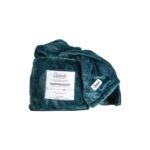 Furlush Splash Blanket Medium Polyester Emerald Green - Image 3