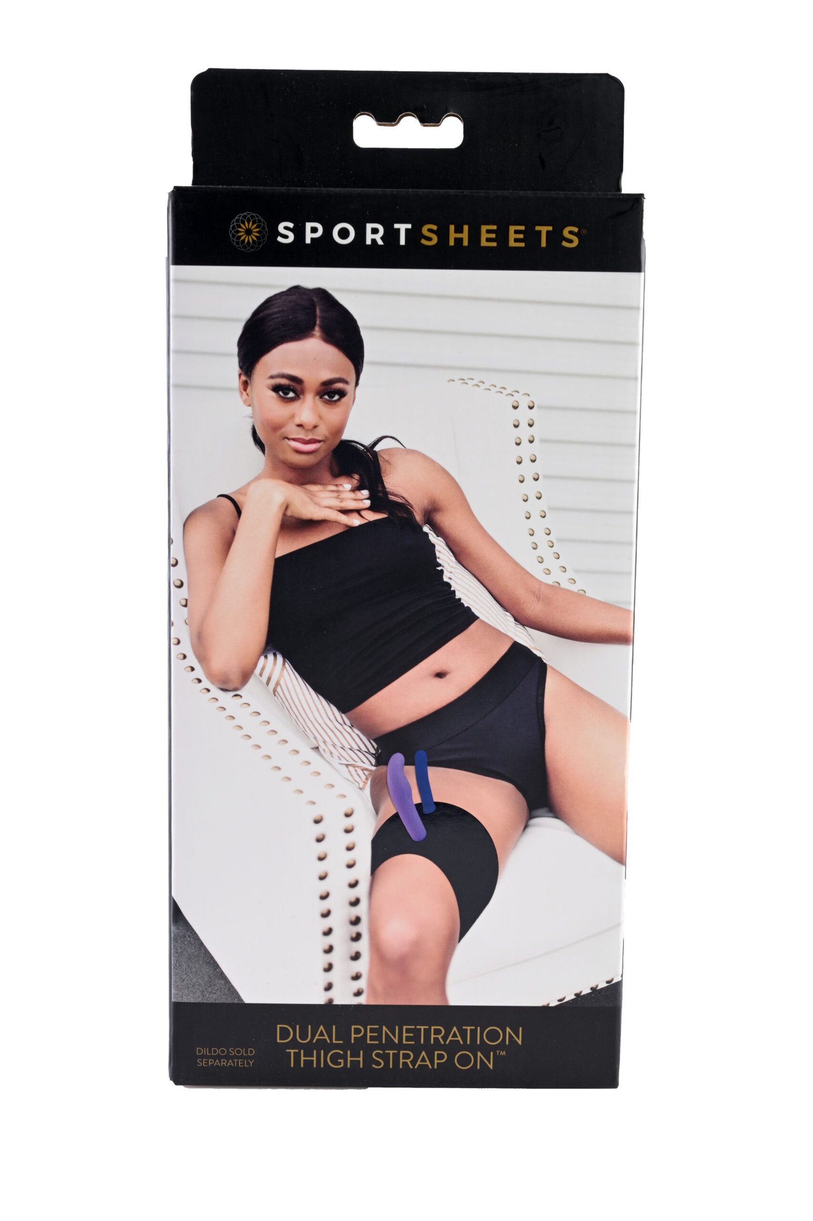 sportsheets-dual-penetration-thigh-strap-on-black Sportsheets Dual Penetration Thigh Strap on - Black - Image 1