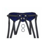 Sportsheets Lush Adjustable Cobalt Strap-On Harness - Image 2