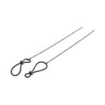 Sportsheets Sex & Mischief Ex's & Oh's Body Jewelry with Nipple Ties – Black - Image 3