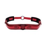 Sportsheets Sex & Mischief Ex's & Oh's Bound and Belted Waist Belt Restraint – Red - Image 5