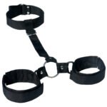 Sportsheets Sex & Mischief Shadow Adjustable Neck & Wrist Restraint – Black - Image 2