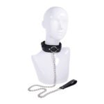 Sportsheets Sex & Mischief Shadow Collar and Leash – Black - Image 8