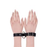 Sportsheets Sex & Mischief Shadow Convertible Cuffs – Black - Image 9