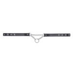 Sportsheets Sex & Mischief Shadow Day Collar – Black and Silver - Image 7